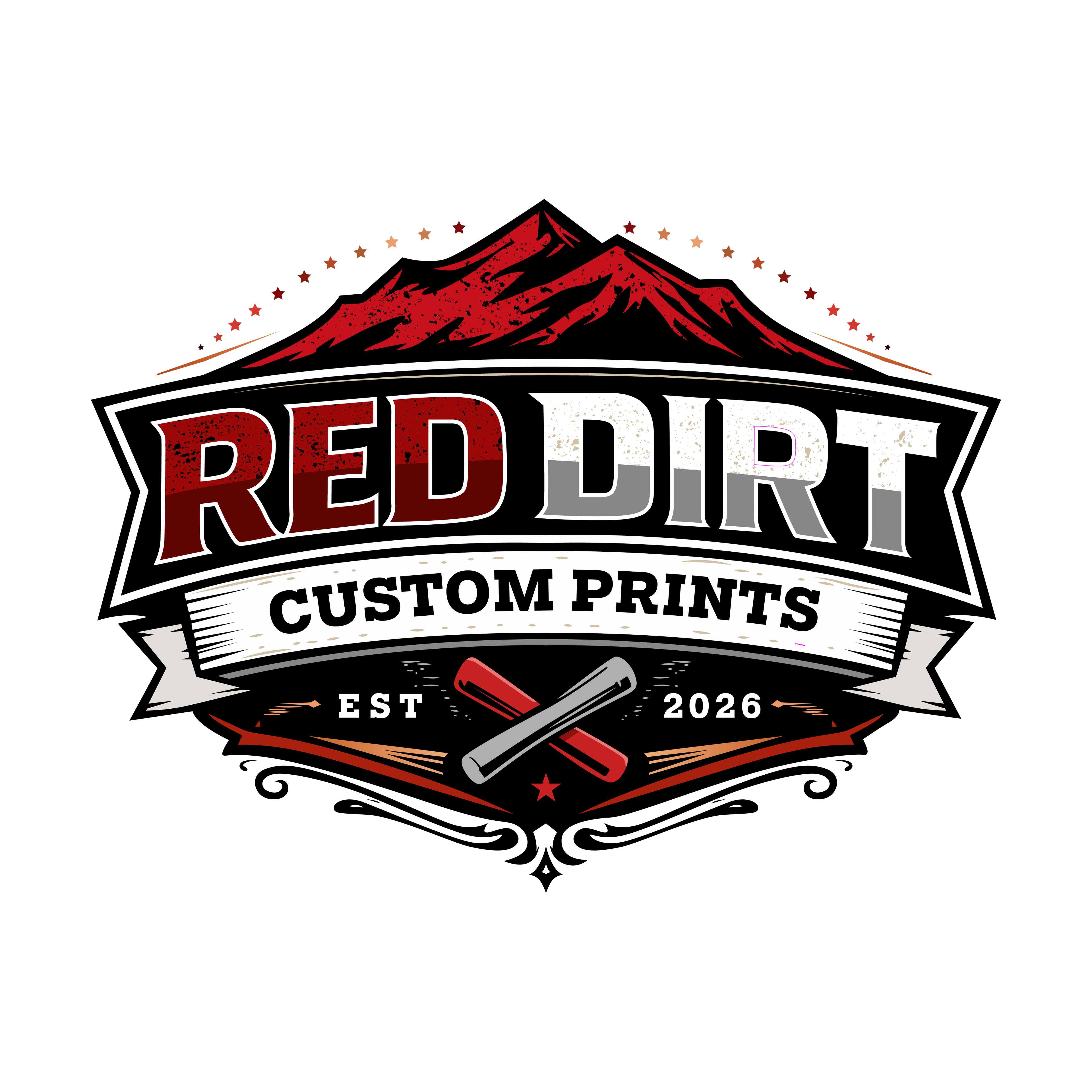 Red Dirt Custom Prints